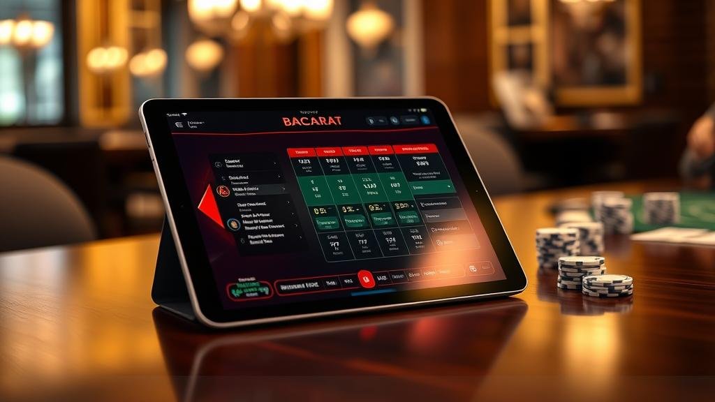 การวิเคราะห์สถิติบาคาร่าบนแท็บเล็ต Windows