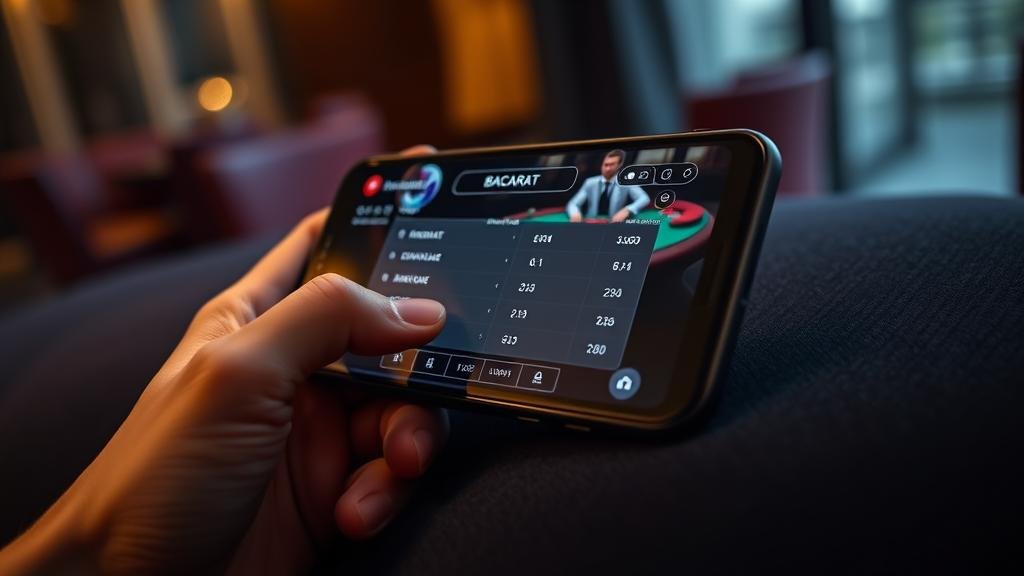 บาคาร่าไลฟ์สปีด: สูตรเดินเงินฉบับเซียนบนมือถือ Android/iPad พร้อมอินไซต์สถิติ