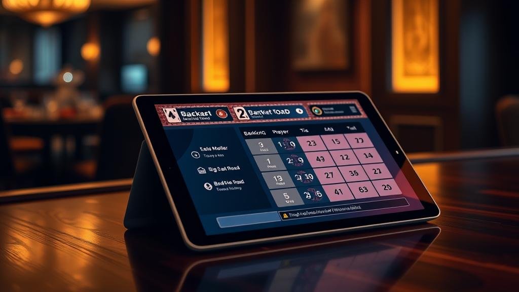 การวิเคราะห์สถิติบาคาร่าบนเดสก์ท็อป