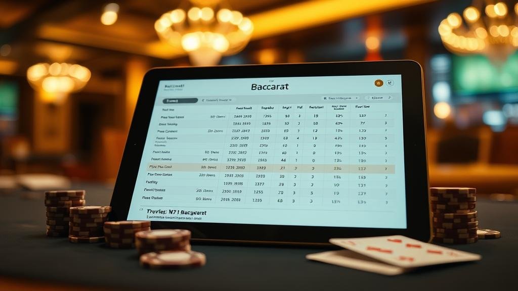 การคุมงบและวางแผนการเดินเงินในการเล่นบาคาร่า