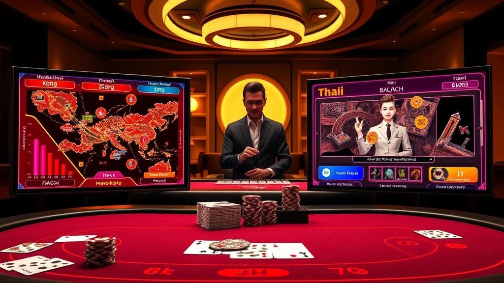 นักเดิมพันบาคาร่ากำลังวิเคราะห์เค้าไพ่