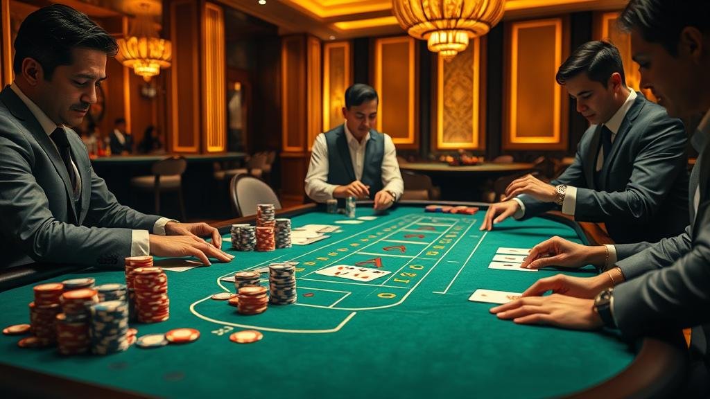 กราฟแสดงเทคนิคการเดินเงินบาคาร่า