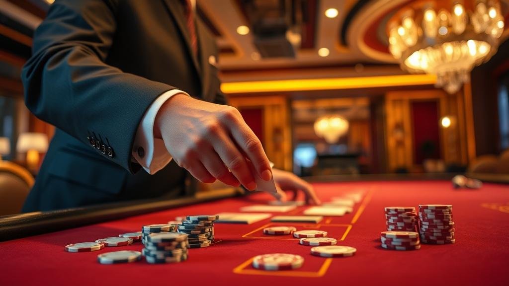 หน้าจอแสดงผลการนับเค้าไพ่บาคาร่า