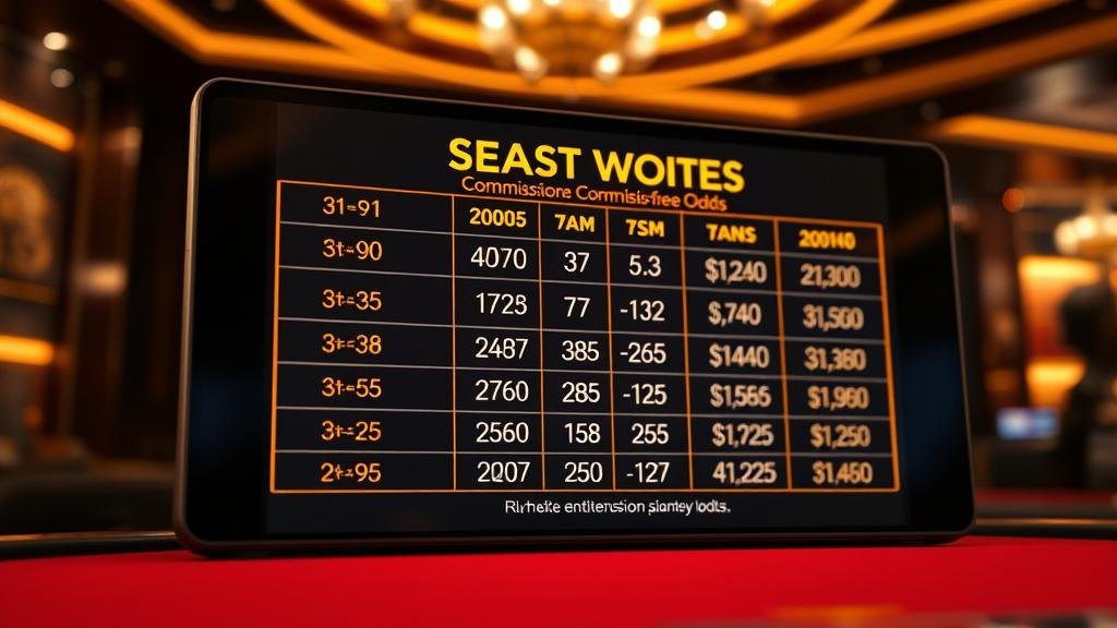 ตารางแสดงสถิติเค้าไพ่บาคาร่า