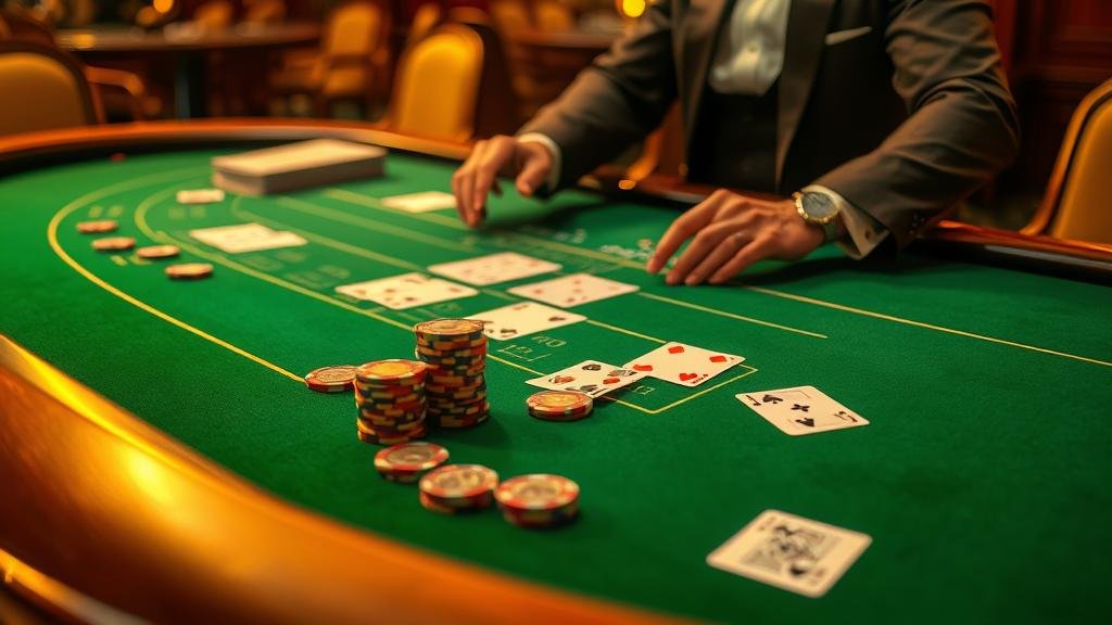 ตัวอย่างเค้าไพ่บาคาร่า มังกรยาวและลูกปัด