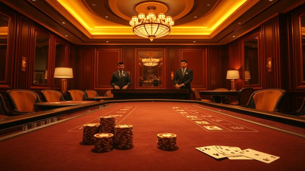 ภาพประกอบเทคนิคการเลือกห้องบาคาร่าและอัตราจ่าย