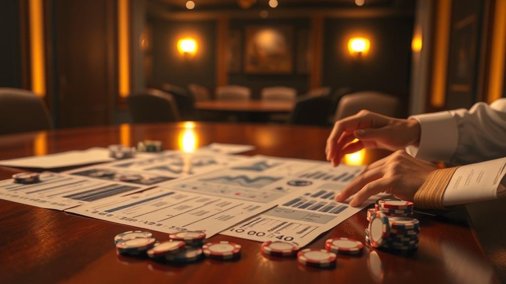 ภาพประกอบกลยุทธ์การเดินเงินบาคาร่า