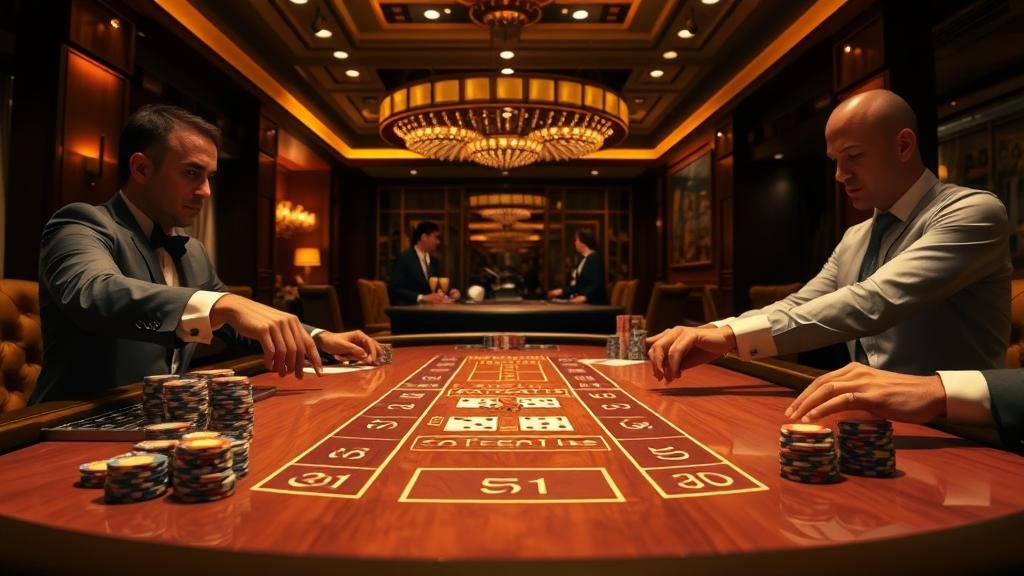 บาคาร่า: คู่มือเลือกห้อง WM, PP, DG, SA, Portomaso พร้อมเคล็ดลับคำนวณอัตโนมัติ