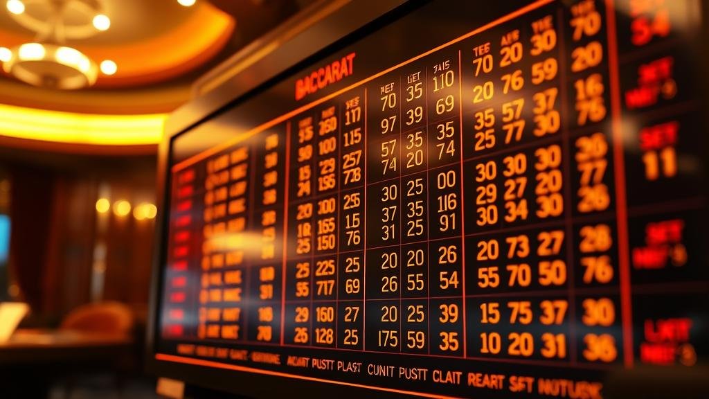 บรรยากาศการเล่นบาคาร่าในคาสิโน