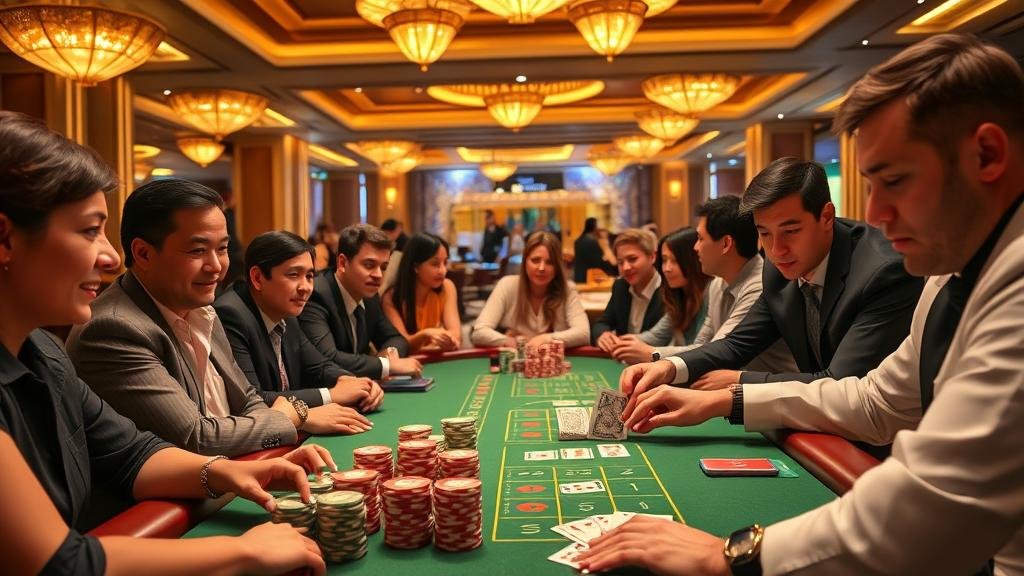 การเล่นบาคาร่าบนแท็บเล็ตพร้อมกราฟกำไร