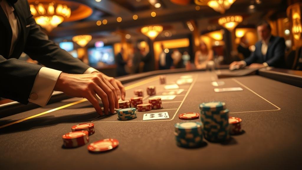 หน้าจอแสดงสถิติและเค้าไพ่บาคาร่าไลฟ์สด