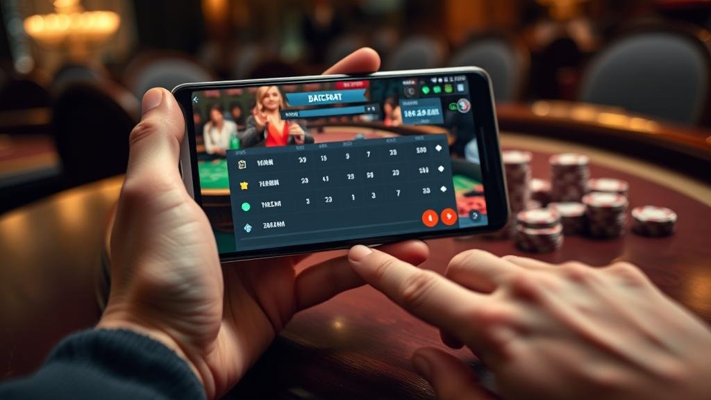 การจัดการงบประมาณบาคาร่าบน iOS และ Android