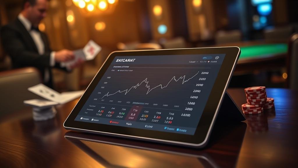 บาคาร่าเว็บใหญ่: เช็คสถิติสด อ่านกราฟง่ายบนแท็บเล็ต ฉบับเซียนมือใหม่