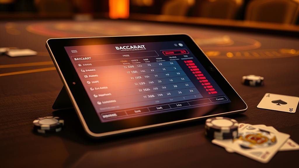 กลยุทธ์การเดินเงินบาคาร่าบนแท็บเล็ต