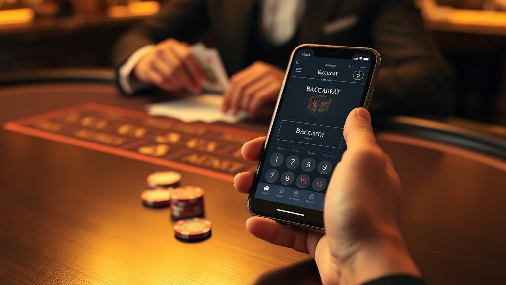 การวิเคราะห์สถิติบาคาร่าบนแท็บเล็ต