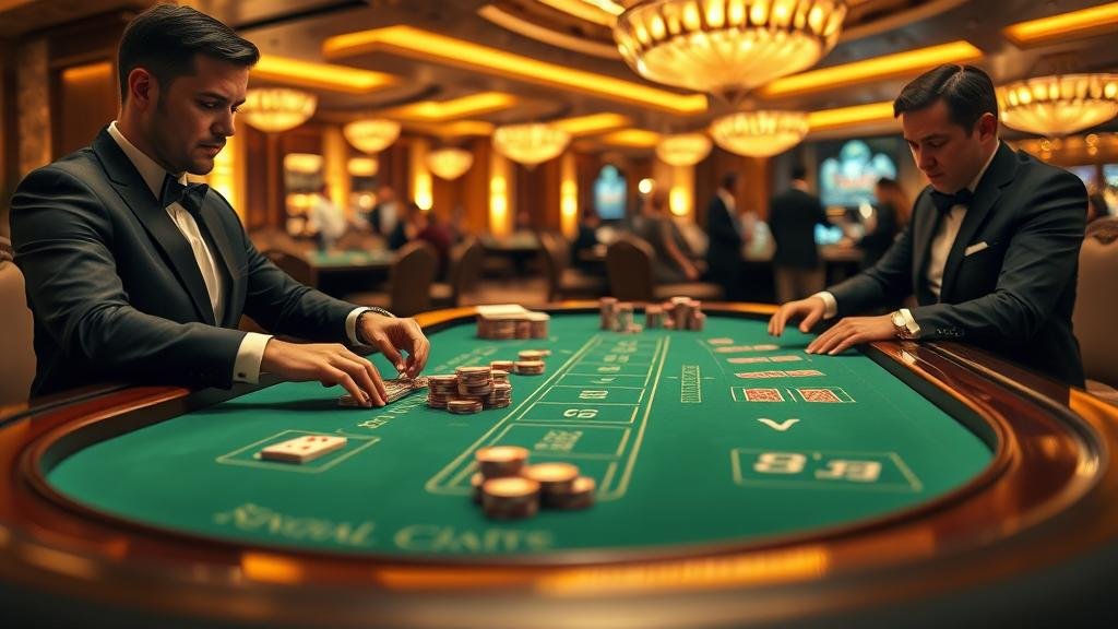 ตัวอย่างเค้าไพ่บาคาร่า มังกร และ ปิงปอง