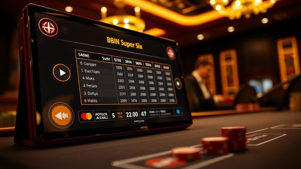 บาคาร่า BBIN: สังเคราะห์เค้าไพ่ Super Six ฉบับวิเคราะห์สถิติขั้นสูง