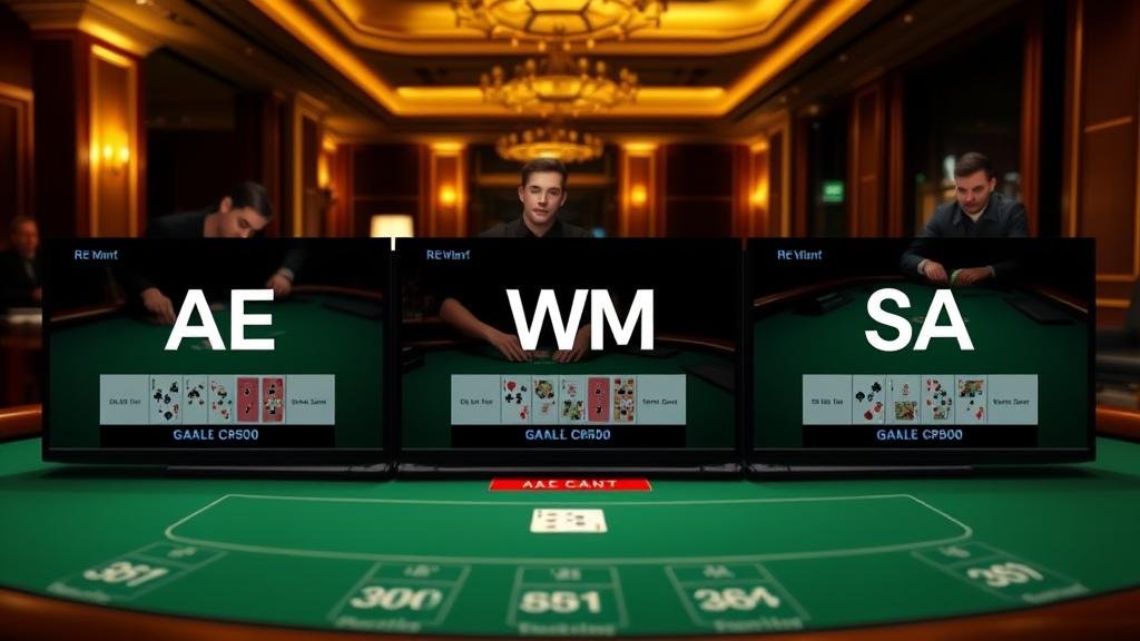 บาคาร่าไลฟ์สปีด: สูตรเลือกห้อง AE, WM, SA ฉบับมินิ พร้อมวิธีเดินเงินอัปเดต