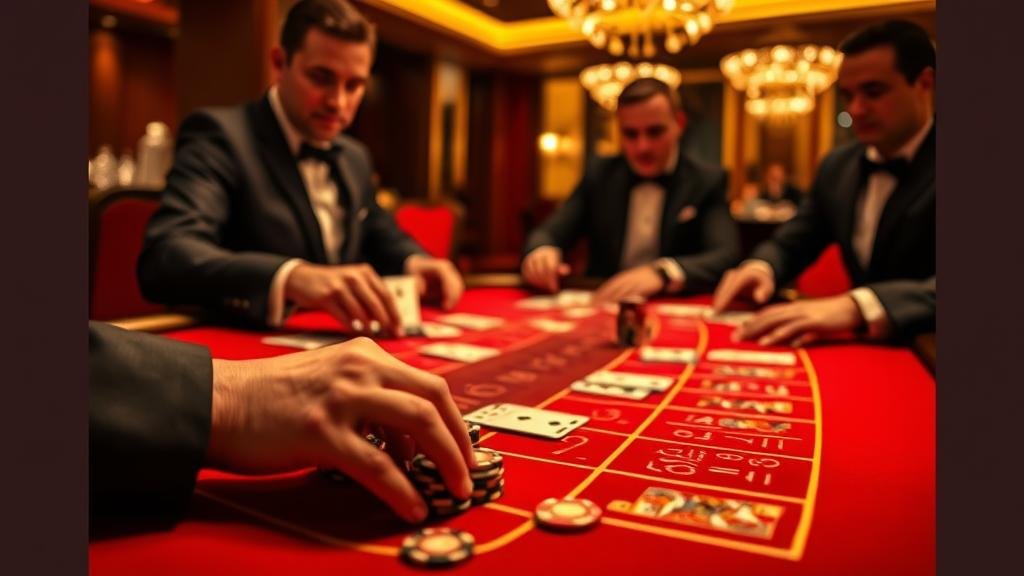 การวางเดิมพันในเกมบาคาร่า