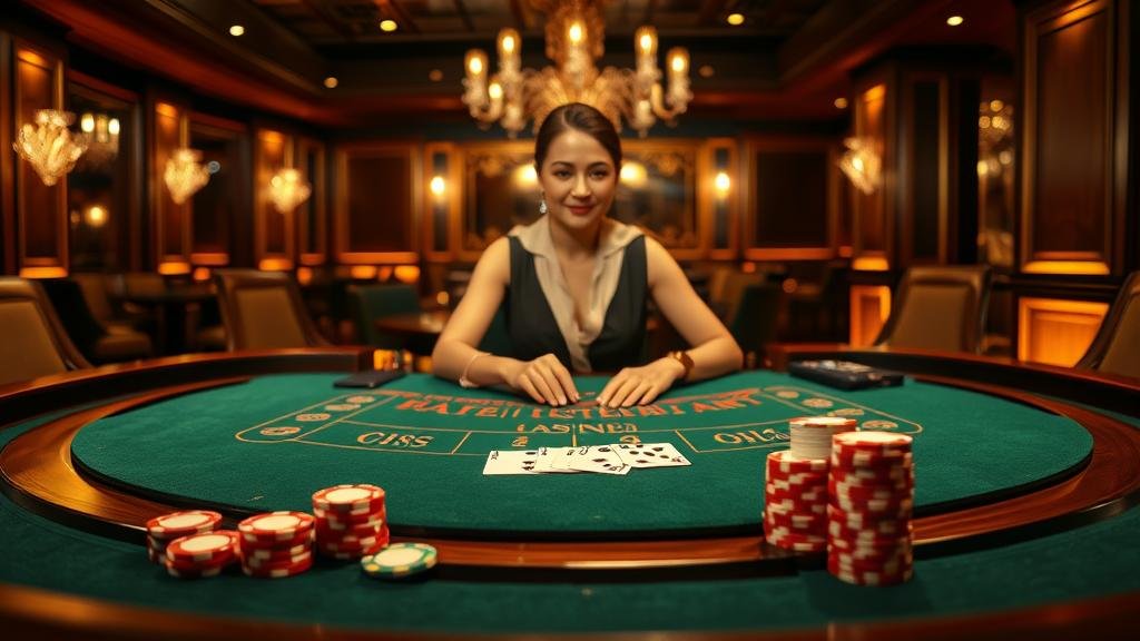 นักพนันมือโปรกำลังวิเคราะห์ไพ่บาคาร่า