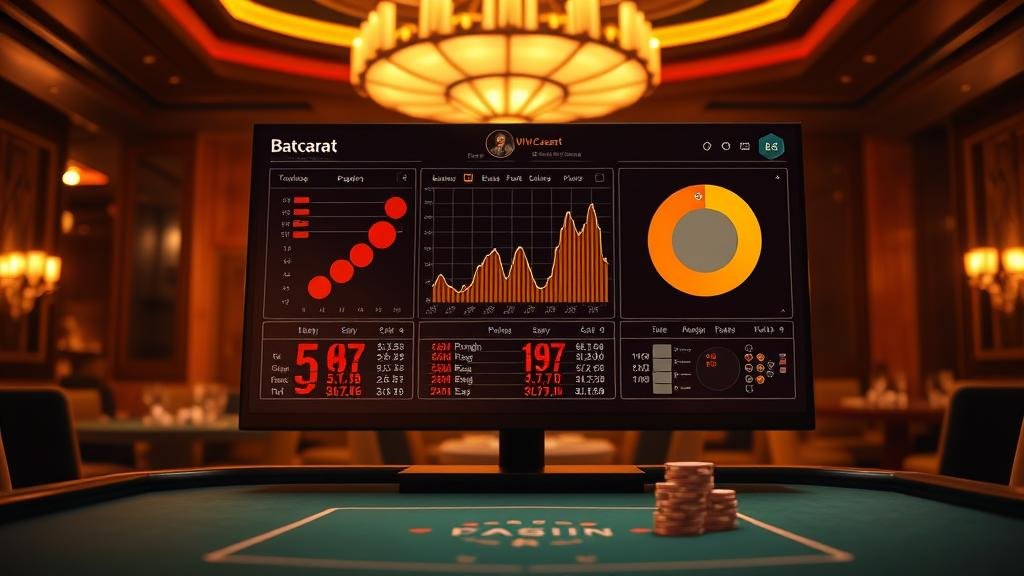 โต๊ะบาคาร่า SA Gaming บรรยากาศหรูหรา