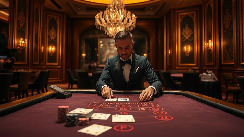 อินโฟกราฟิกกลยุทธ์และอัตราจ่ายบาคาร่า