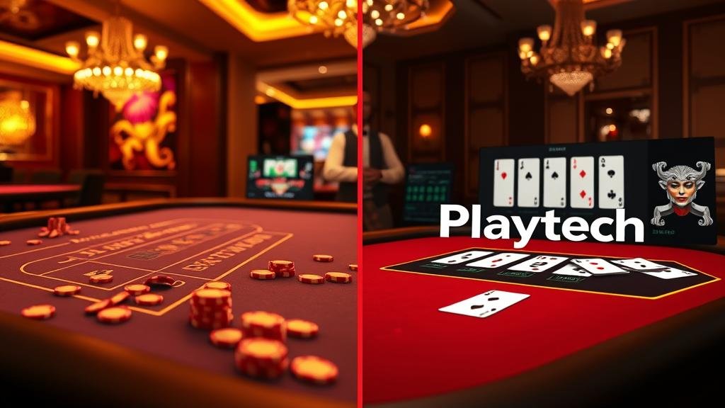 ตัวอย่างสกอร์บอร์ดบาคาร่าบนแท็บเล็ต