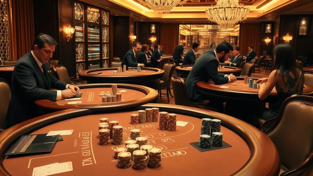 ภาพแสดงการบริหารจัดการเงินทุนในการเล่นบาคาร่า