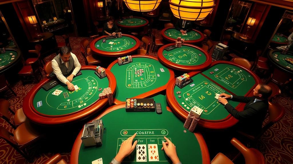 แนวทางบาคาร่าค่ายนิยม: สูตรเลือกห้องมัลติเทเบิล เล่นง่าย คุมงบกำไรดี