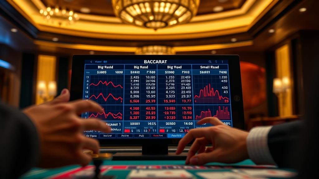 กราฟวิเคราะห์สถิติเค้าไพ่บาคาร่าขั้นสูง