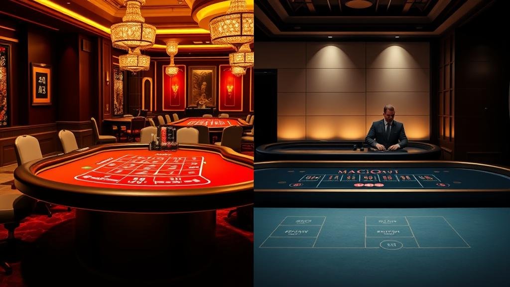 กราฟิกแสดงสถิติและเค้าไพ่บาคาร่า