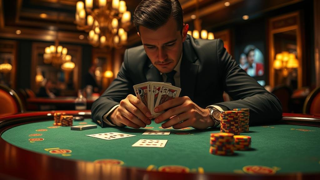 เค้าไพ่ปิงปองในเกมบาคาร่า