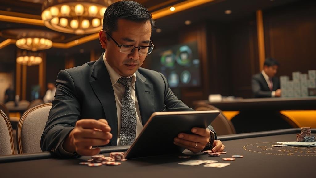 กราฟหุ้นไทยและตัวเลขแสดงผล