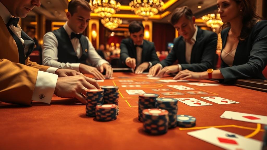 หน้าจอเกมบาคาร่าจากค่ายดัง