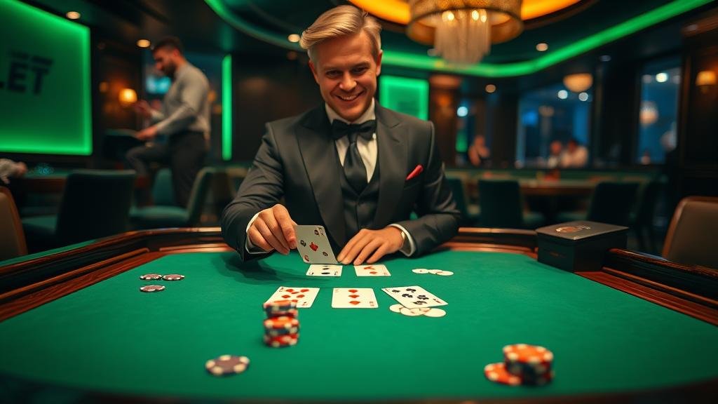 ภาพประกอบเทคนิคโต๊ะ 132 บาคาร่า