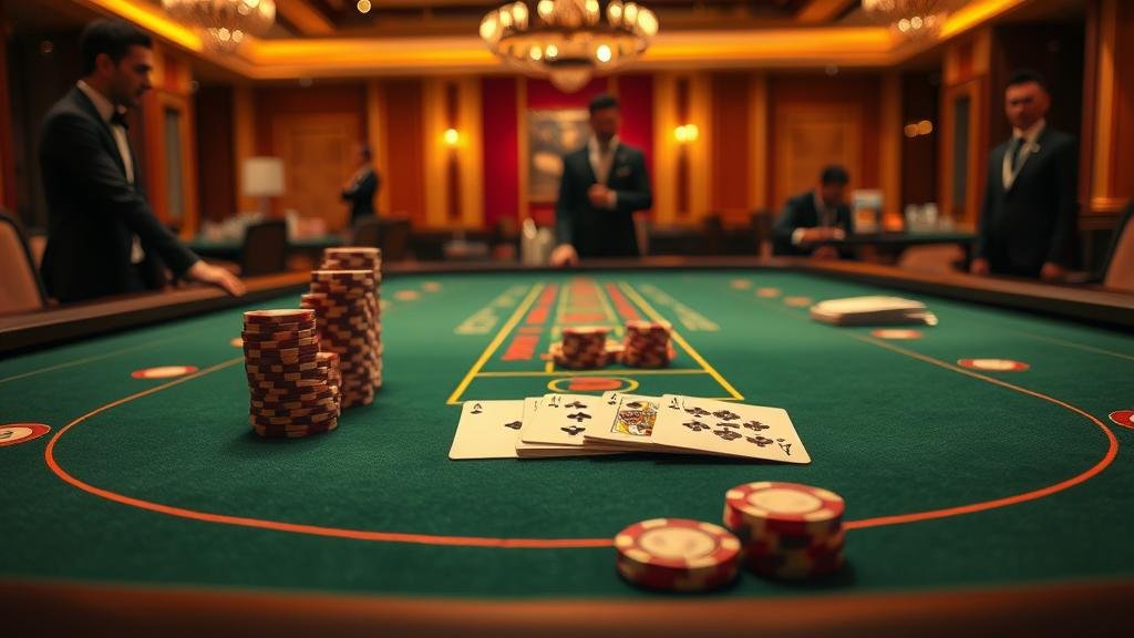 อินเทอร์เฟซเกมบาคาร่า DreamGaming ที่ทันสมัย