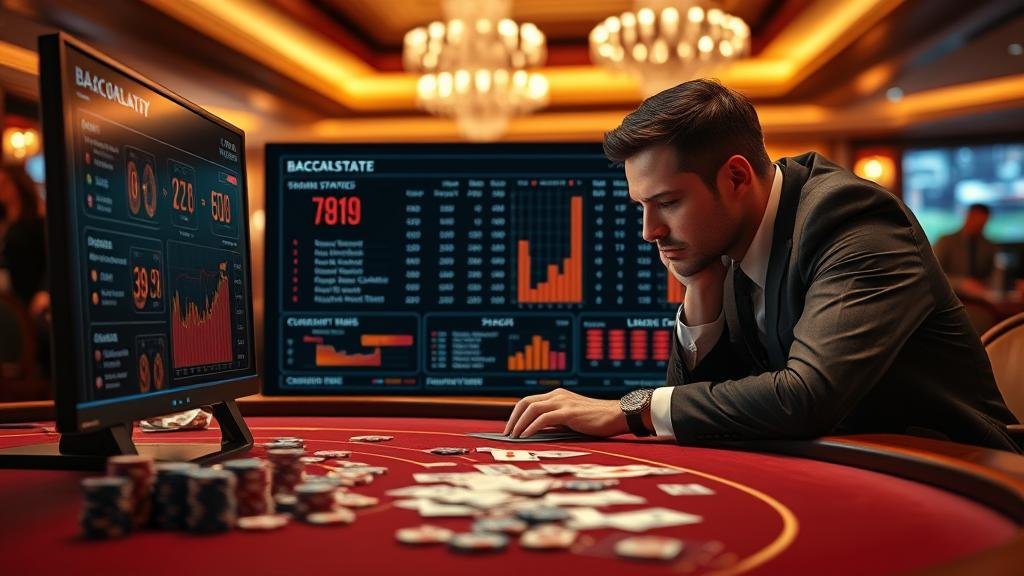 สถิติบาคาร่าแบบต่างๆ เช่น Big Road, Bead Road