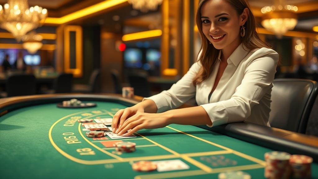 การวางเดิมพันในเกมบาคาร่าสด