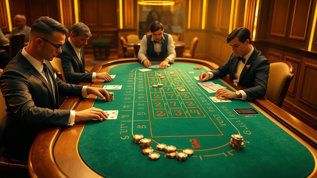 หน้าจอแสดงสถิติบาคาร่าแบบละเอียด