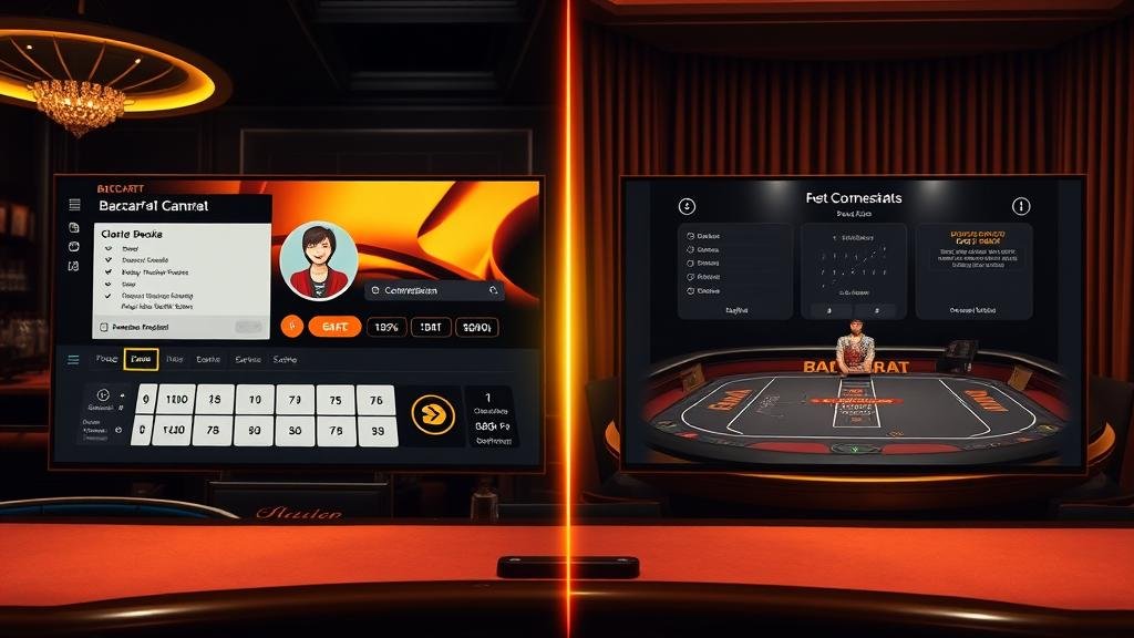 อินเทอร์เฟซบาคาร่าสำหรับผู้เริ่มต้น