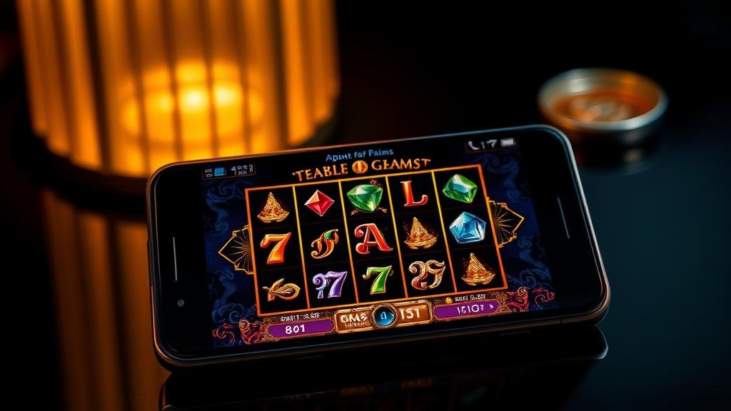 หน้าจอตั้งค่าออโต้สล็อตบนมือถือ