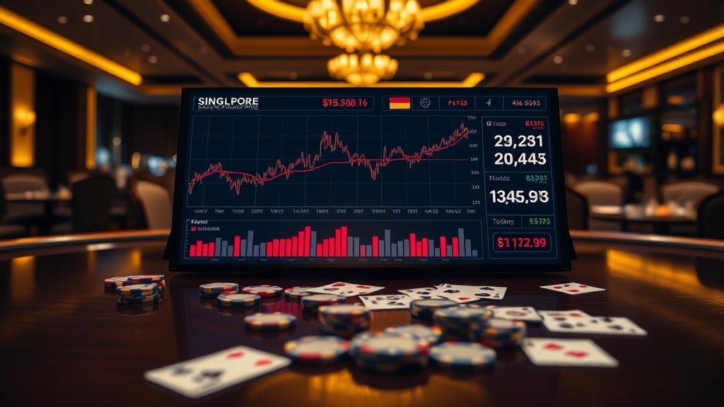 นักวิเคราะห์กำลังวิเคราะห์ข้อมูลหวยหุ้น