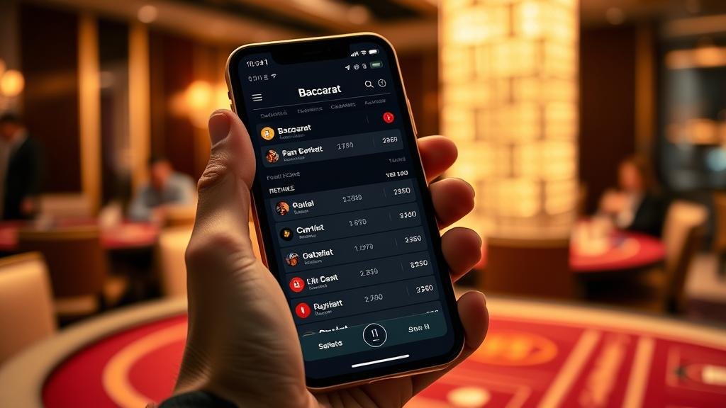 กลยุทธ์การเดินเงินบาคาร่าบนแท็บเล็ต