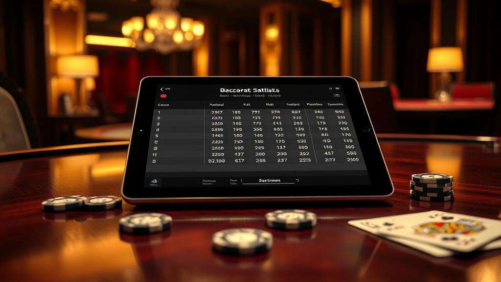 การวิเคราะห์กลยุทธ์บาคาร่าบนแท็บเล็ต