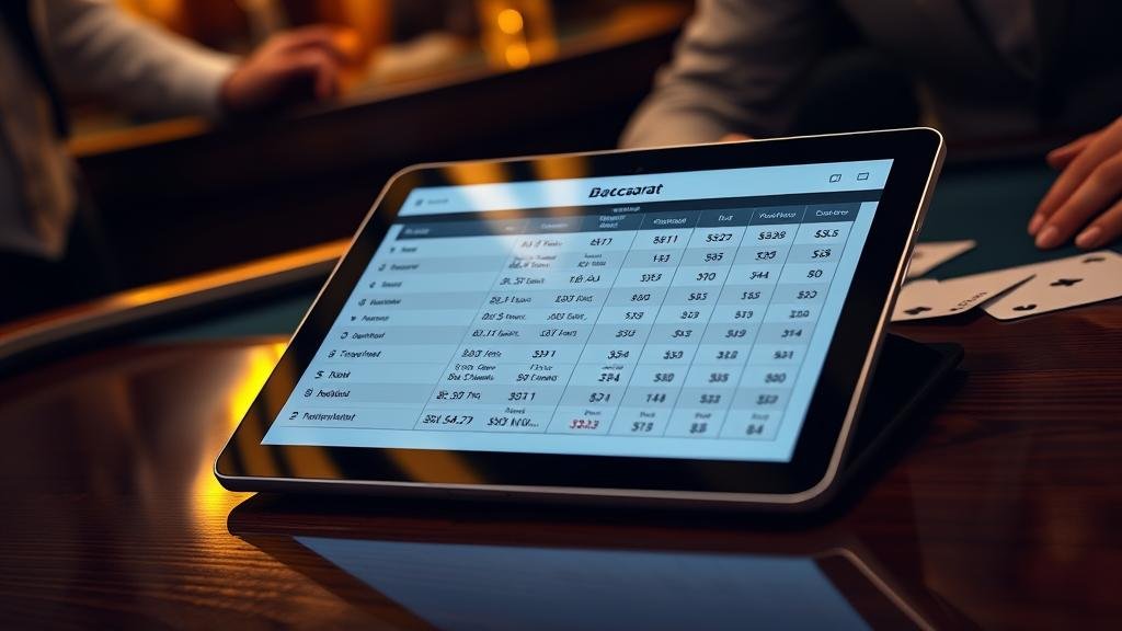 การเล่นบาคาร่าด้วย iPad