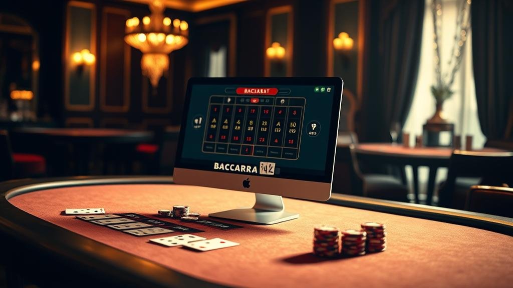 การวิเคราะห์สถิติบาคาร่าบน iPad
