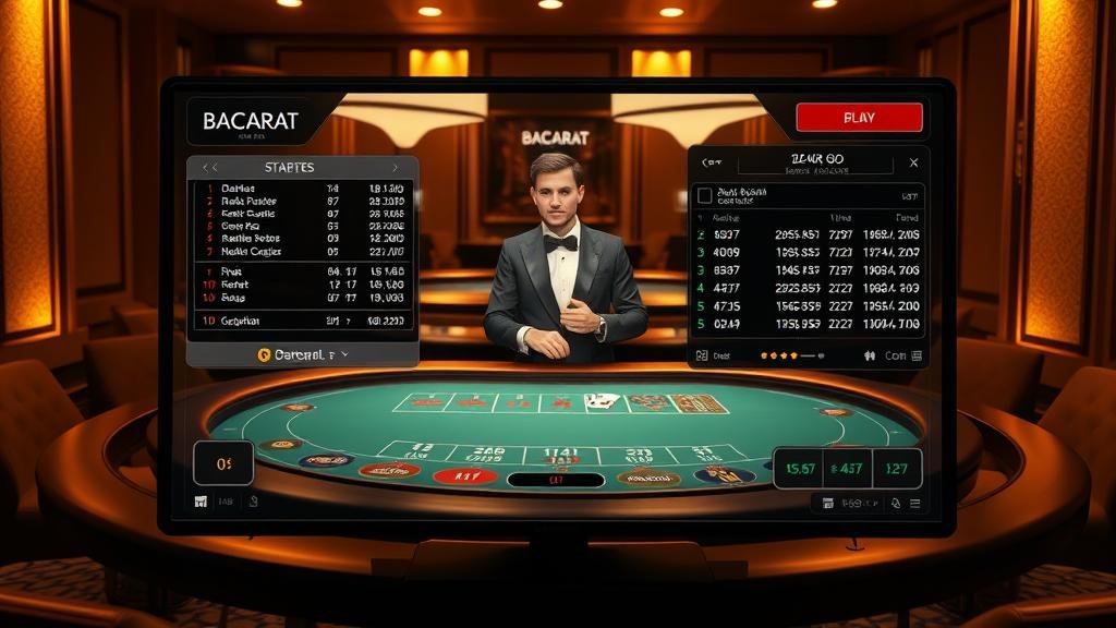 แผนภาพกลยุทธ์การเล่นบาคาร่าขั้นสูง