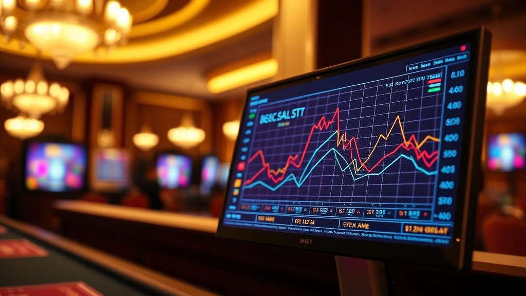 หน้าจอเกมบาคาร่าจากค่าย Evo และ Pragmatic