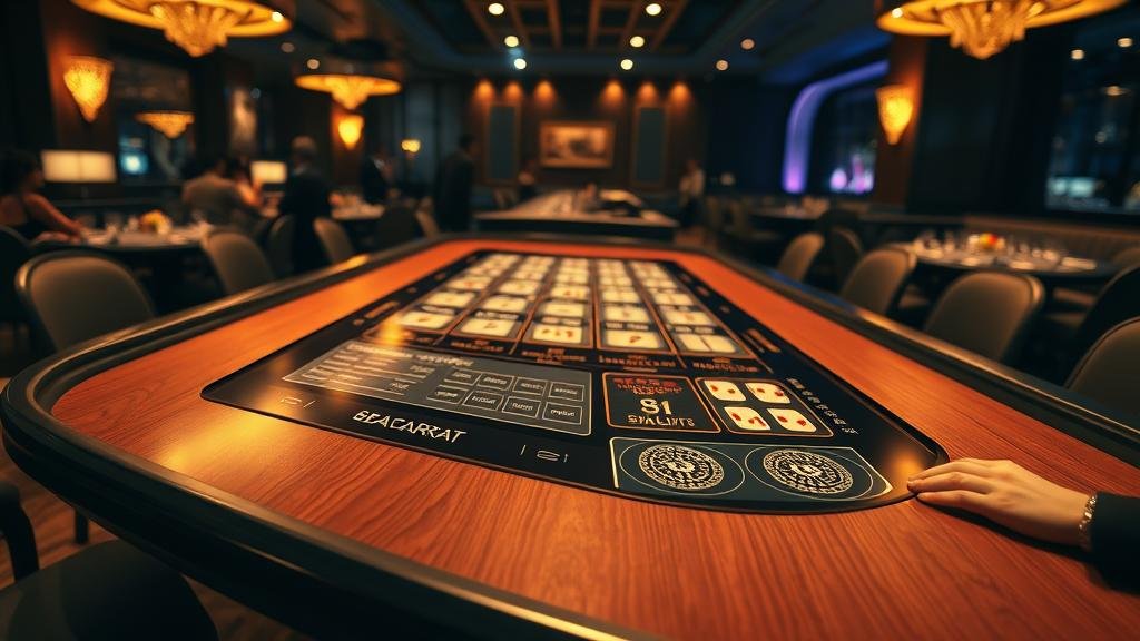 โต๊ะบาคาร่าสดพร้อมดีลเลอร์มืออาชีพ