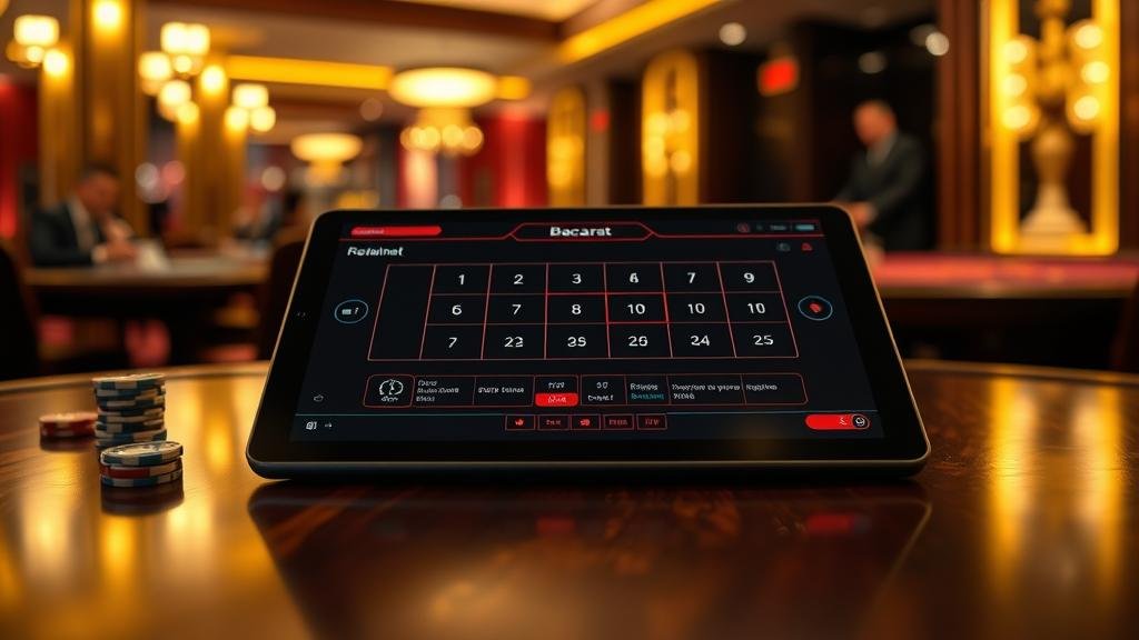 อินโฟกราฟิกแสดงเค้าไพ่บาคาร่าและเปอร์เซ็นต์